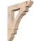 Ekena Millwork Merced Slat Smooth Bracket, Douglas Fir, 5 1/2"W x 32"D x 38"H BKT06X32X38MRC06SDF - alternate 1
